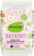 Mizellen-Reinigungstücher Beauty & Fruity Bio-Limette Bio-Apfel alverde NATURKOSMETIK