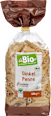 Nudeln, Penne aus Dinkel, Naturland dmBio