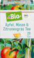 Früchte- & Kräuter-Tee Apfel, Minze & Zitronengras (20x2g) dmBio