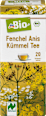 Kräuter-Tee, Fenchel-Anis-Kümmel (20x2g), Naturland dmBio