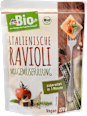 Fertiggericht italienische Ravioli mit Gemüsefüllung dmBio