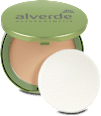 Kompakt alapozó, 30 Beige-Rosé alverde NATURKOSMETIK