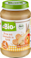 Frucht & Getreide Birne mit Zwieback in Apfel, nach dem 4. Monat dmBio
