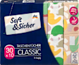 Chusteczki higieniczne Classic, 4-warstwowe, 30x10 szt. Soft&Sicher