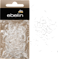 Haargummis mini Transparent ebelin
