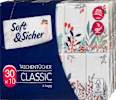 Chusteczki higieniczne Classic, 4-warstwowe, 30x10 szt. Soft&Sicher
