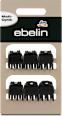Kleine Haarklammern schwarz ebelin