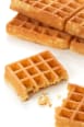 Waffeln, Dinkel Frischeiwaffeln dmBio