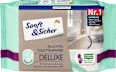 Feuchtes Toilettenpapier Deluxe Sensitive Nachfüllpack Sanft&Sicher