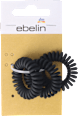 Spiralne gumice za kosu – crne ebelin