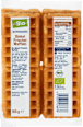Waffeln, Dinkel Frischeiwaffeln dmBio