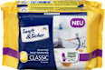 Feuchtes Toilettenpapier Classic Kamille Doppelpack (2x70 Stück) Sanft&Sicher