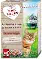 Nassfutter Katze Hofladen Kalb & Huhn + Huhn & Pute Dein Bestes