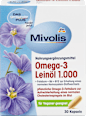 Omega-3 Leinöl 1.000, Kapseln 30 St. Mivolis