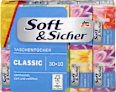 Taschentücher Classic Design 4-lagig (30 x 10 St) Soft&Sicher