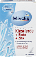 Kieselerde + Biotin + Zink, Tabletten 120 St. Mivolis