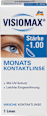 Mesačné kontaktné šošovky, dioptria -1,00 Visiomax