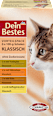 Nassfutter für Katzen, Vorteilspack Schalen klassisch mit Geflügel, 8 x 100g Dein Bestes