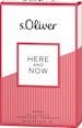 Eau de Toilette Here and Now Woman s.Oliver