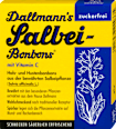 Salbei Hals- und Hustenbonbons zuckerfrei Dallmann's