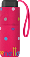 deštník Ultra Mini flat Signature Dot pink United Colors of Benetton