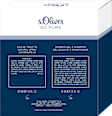 Geschenkset So Pure Men EdT 30ml + Duschgel 75ml s.Oliver