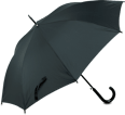 Автоматичен дълъг чадър, черен цвят happy rain