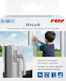 Fenster- und Balkontürsicherung WinLock, weiß Reer