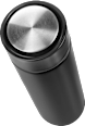 Isolierflasche Edelstahl Colour Design, 500 ml schwarz Reer