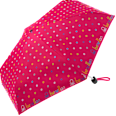 deštník Ultra Mini flat Signature Dot pink United Colors of Benetton
