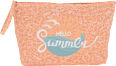 Kosmetiktasche Koralle mit Sommer-Motiv keine Marke