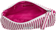 Schminktasche pink-weiß gestreift keine Marke