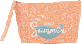 Schminktasche Koralle mit Sommer-Motiv keine Marke