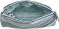Kosmetiktasche blau grün weiß gemustert keine Marke