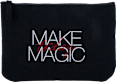Kosmetiktasche "Make Magic" schwarz Soapland