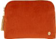 Kosmetiktasche orange in Samtoptik manòu
