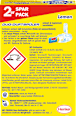 WC-Stein Duo-Duftspüler Lemon Nachfüllpack WC-Frisch