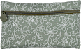Toiletttasche mit Blumenmotiv grün - klein manòu