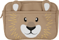 Kindertasche braun in Löwen-Optik manòu