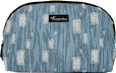 Kosmetiktasche blau in Jeansoptik manòu