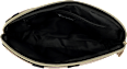 Kosmetiktasche braun/schwarz Punkte  Soapland