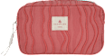 Kosmetiktasche rosa mit gewelltem Muster "Ocean Life" manòu