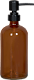 Seifenspender Glas braun Soapland