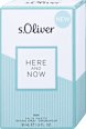 Toaletna voda za moške Here and Now s.Oliver