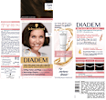 Haarfarbe 724 Dunkel Braun  Schwarzkopf DIADEM