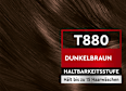Haartönung T880 Dunkelbraun  Schwarzkopf Brillance