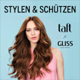 Glättungscreme taft x Gliss Sleeky Smooth Schwarzkopf taft