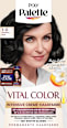 VITAL COLOR Creme Haarfarbe – Nr. 1-0 Schwarz Palette Intensive Color Creme
