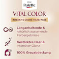 Haarfarbe Vital Color 4-0 Dunkelbraun Palette Intensive Color Creme