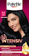 Haarfarbe 1-1/909 Blauschwarz Palette Intensive Color Creme